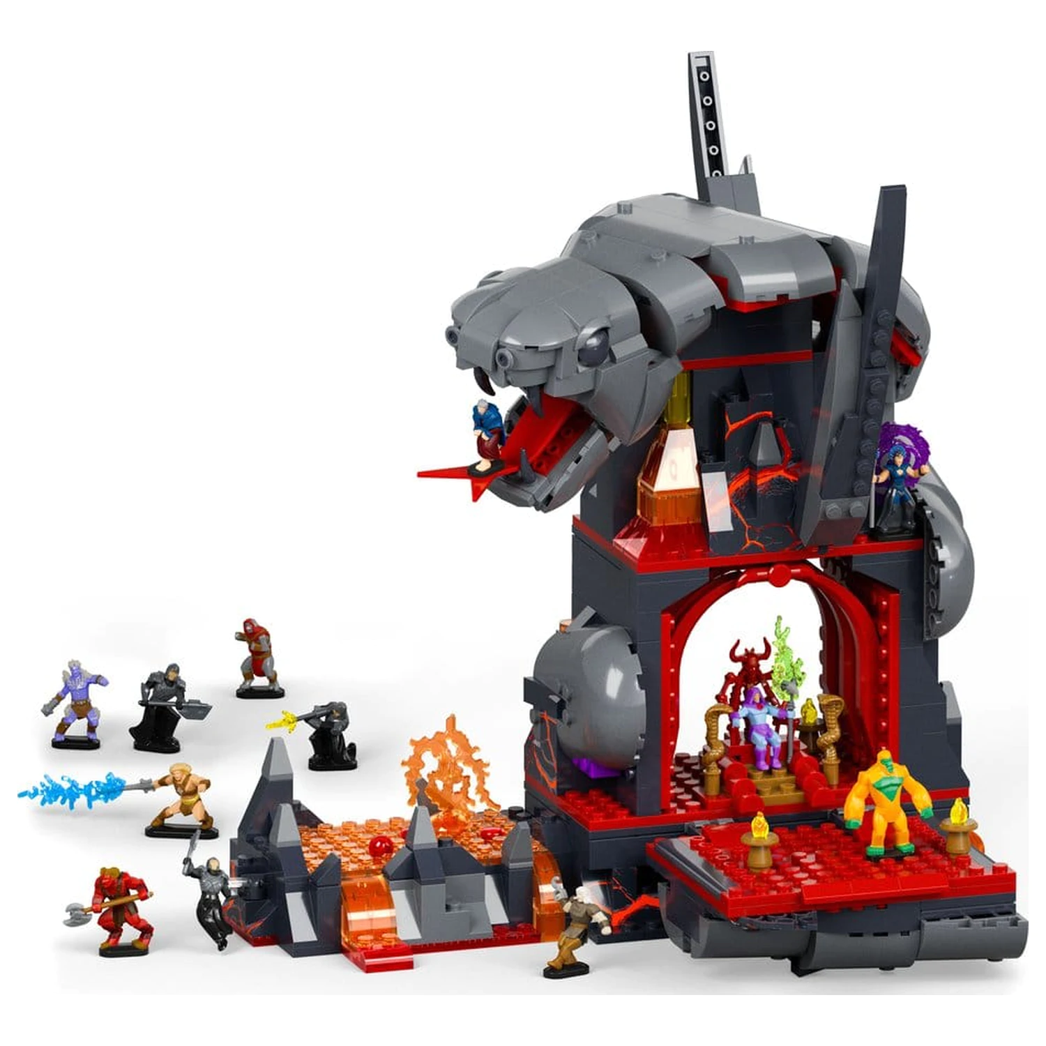 Masters of the Universe Mattel Brick Shop Zestaw Konstrukcyjny Snake Mountain zdjęcie produktu