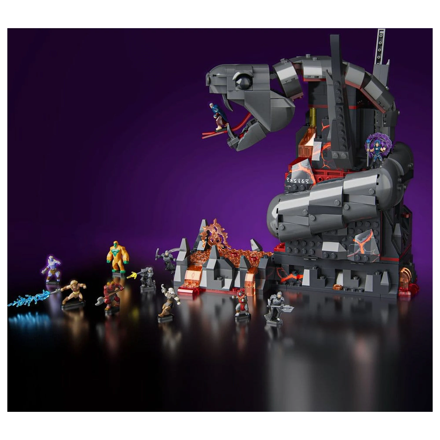 Masters of the Universe Mattel Brick Shop Zestaw Konstrukcyjny Snake Mountain zdjęcie produktu