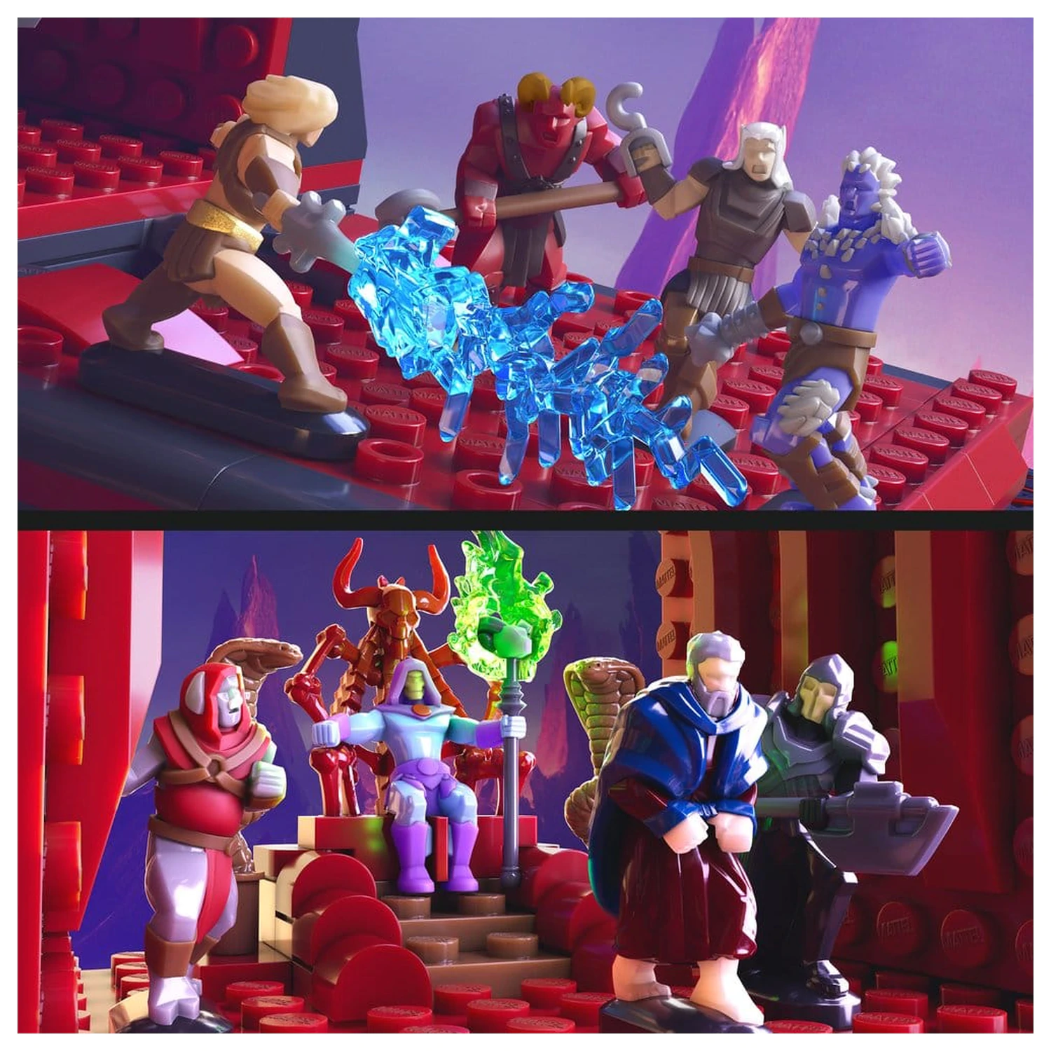 Masters of the Universe Mattel Brick Shop Zestaw Konstrukcyjny Snake Mountain zdjęcie produktu