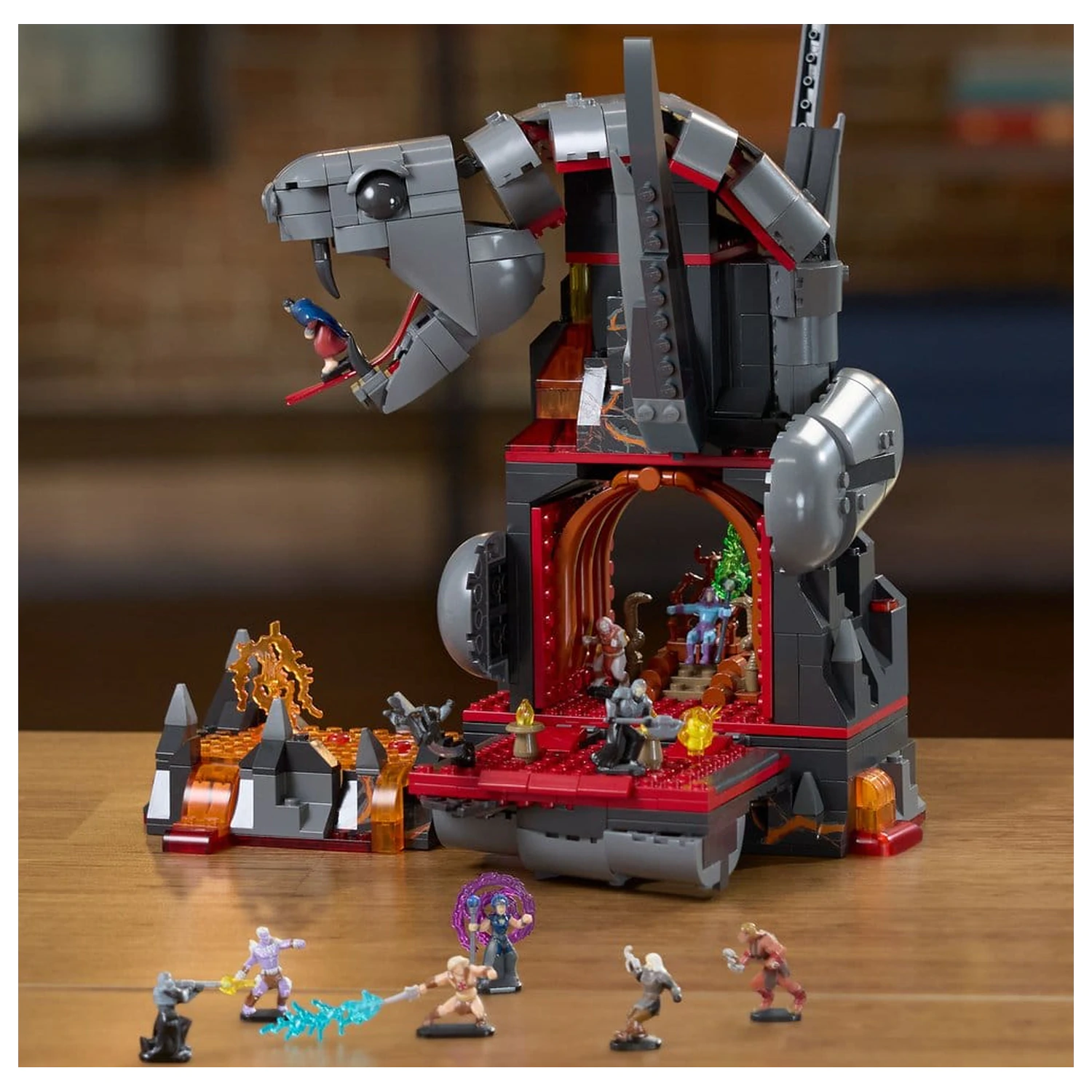Masters of the Universe Mattel Brick Shop Zestaw Konstrukcyjny Snake Mountain zdjęcie produktu