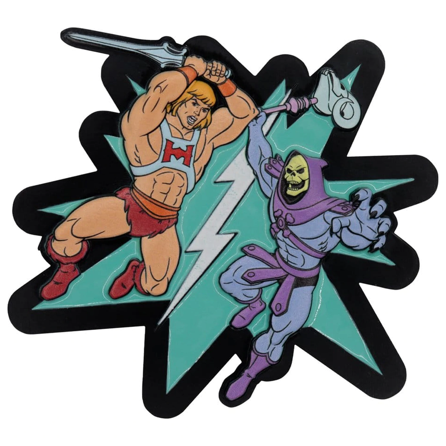Masters of the Universe Medalion He-Man vs Skeletor Limitowana Edycja zdjęcie produktu