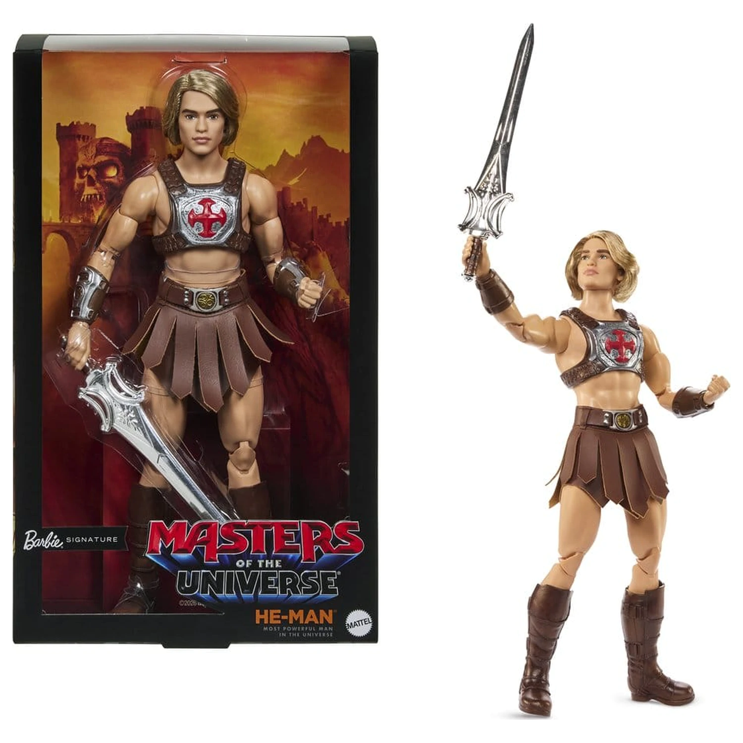 Masters of the Universe Movie 2026 Barbie Signature Lalka He-Man 30 cm zdjęcie produktu