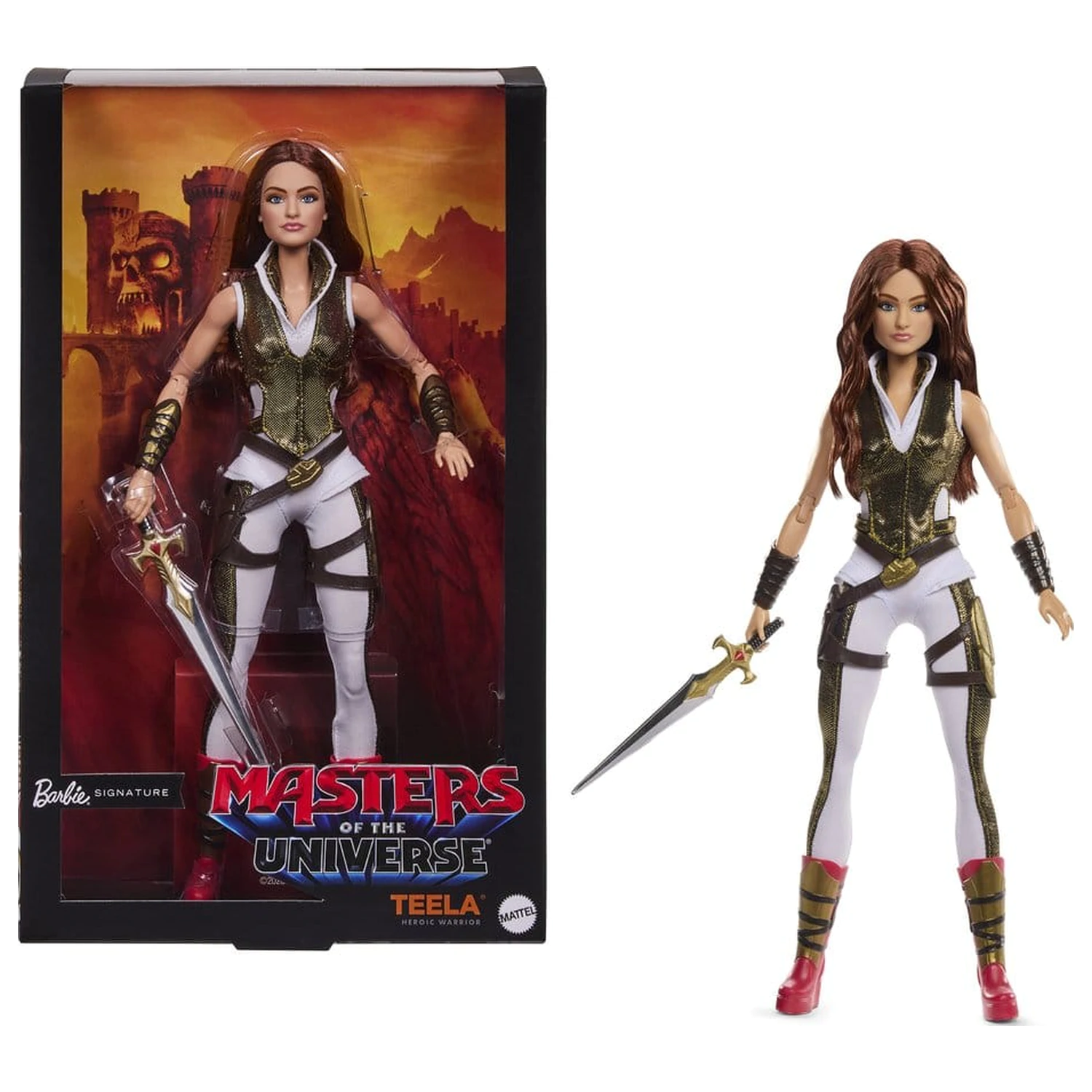 Masters of the Universe Movie 2026 Barbie Signature Lalka Teela 30 cm zdjęcie produktu