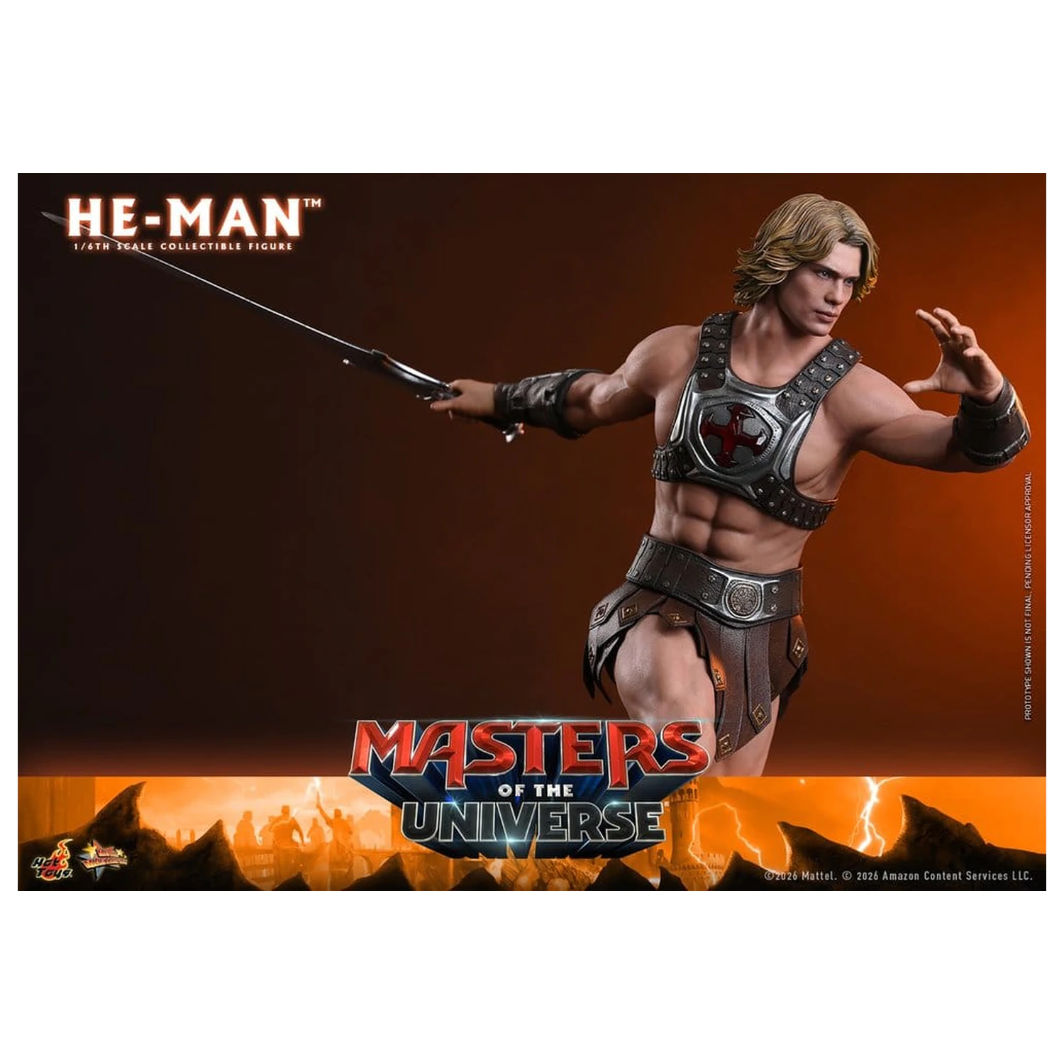 Masters of the Universe Movie Masterpiece Figurka Akcji 1/6 He-Man 31 cm zdjęcie produktu