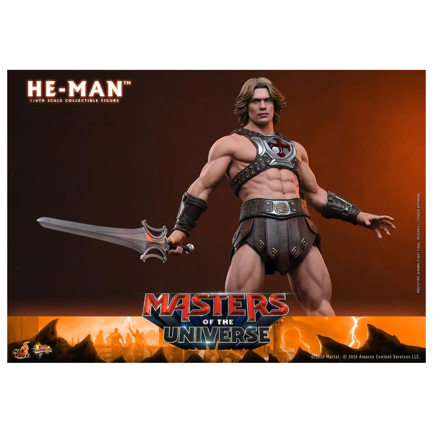Masters of the Universe Movie Masterpiece Figurka Akcji 1/6 He-Man 31 cm zdjęcie produktu