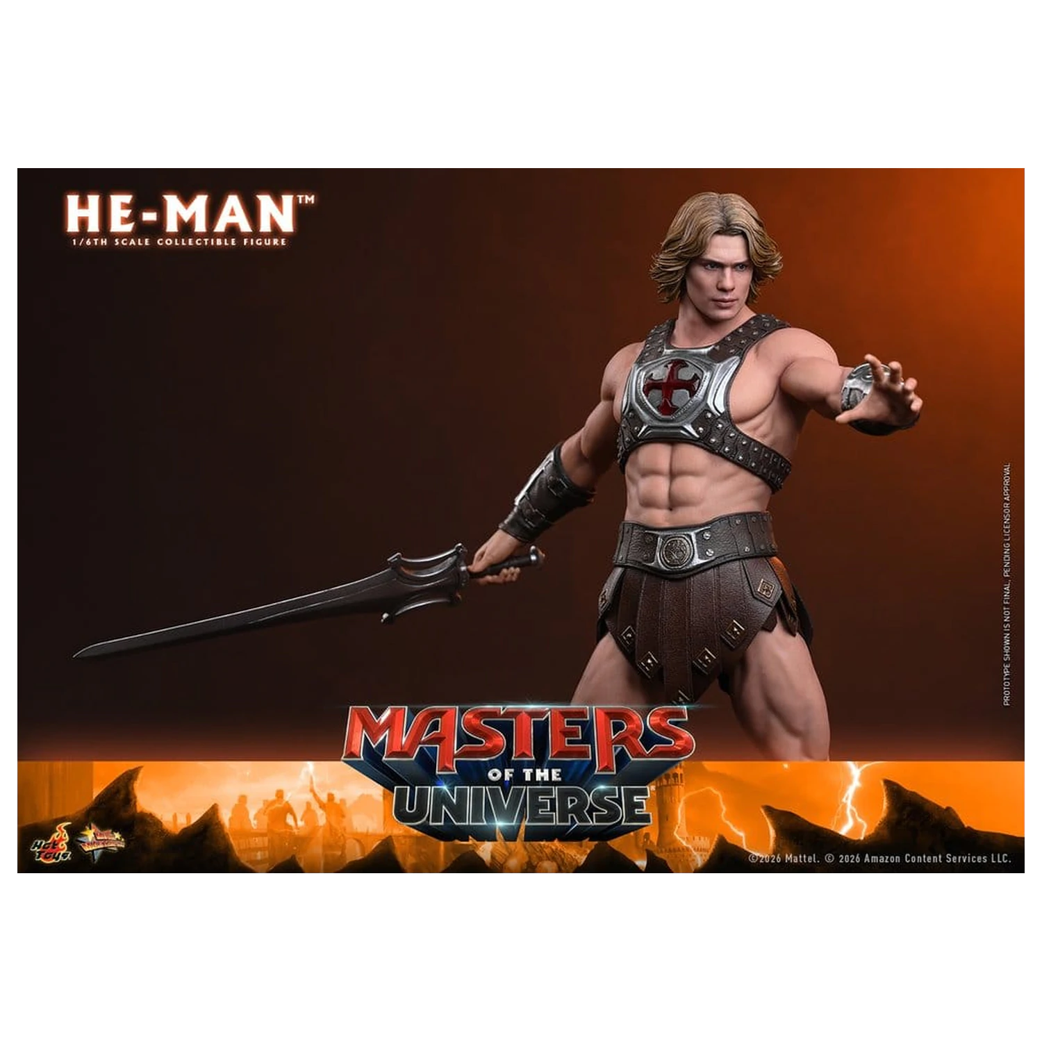 Masters of the Universe Movie Masterpiece Figurka Akcji 1/6 He-Man 31 cm zdjęcie produktu