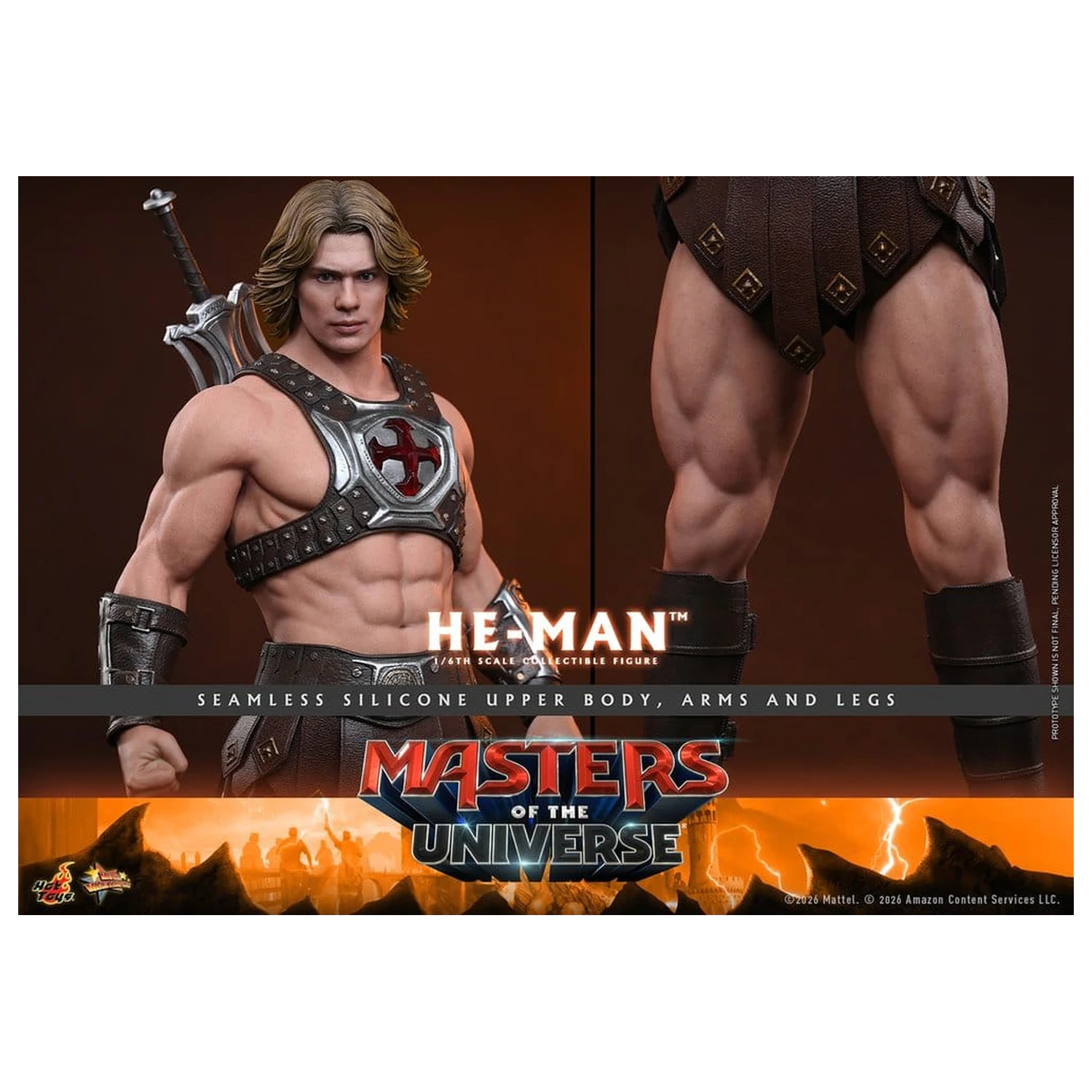 Masters of the Universe Movie Masterpiece Figurka Akcji 1/6 He-Man 31 cm zdjęcie produktu