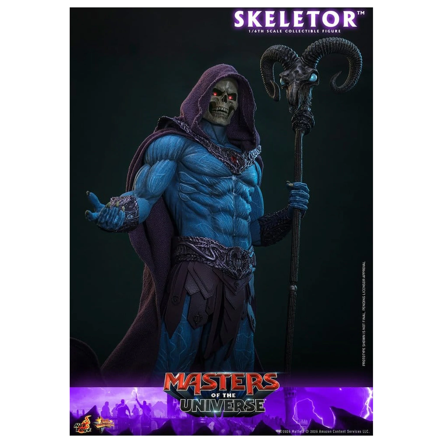 Masters of the Universe Movie Masterpiece Figurka akcji 1/6 Skeletor 31 cm zdjęcie produktu