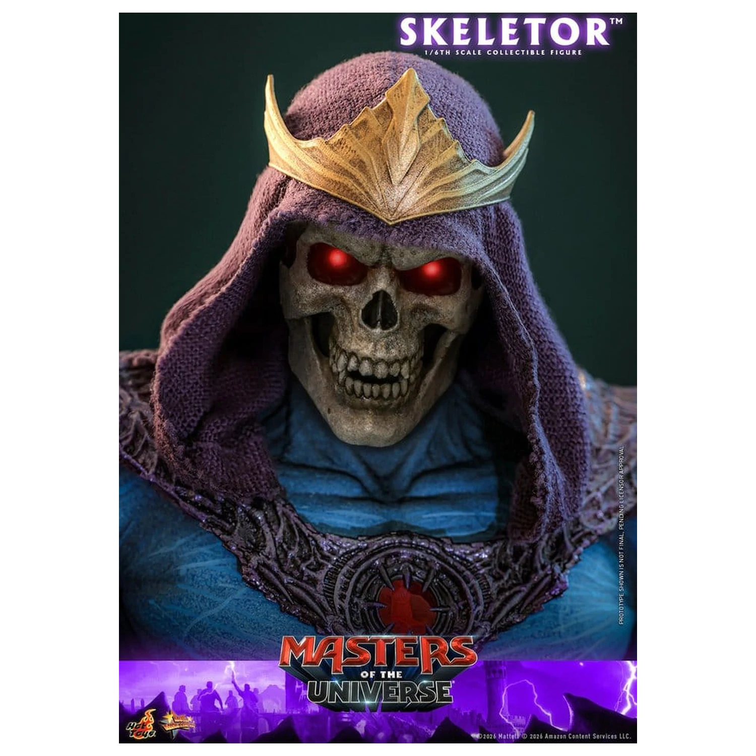 Masters of the Universe Movie Masterpiece Figurka akcji 1/6 Skeletor 31 cm zdjęcie produktu