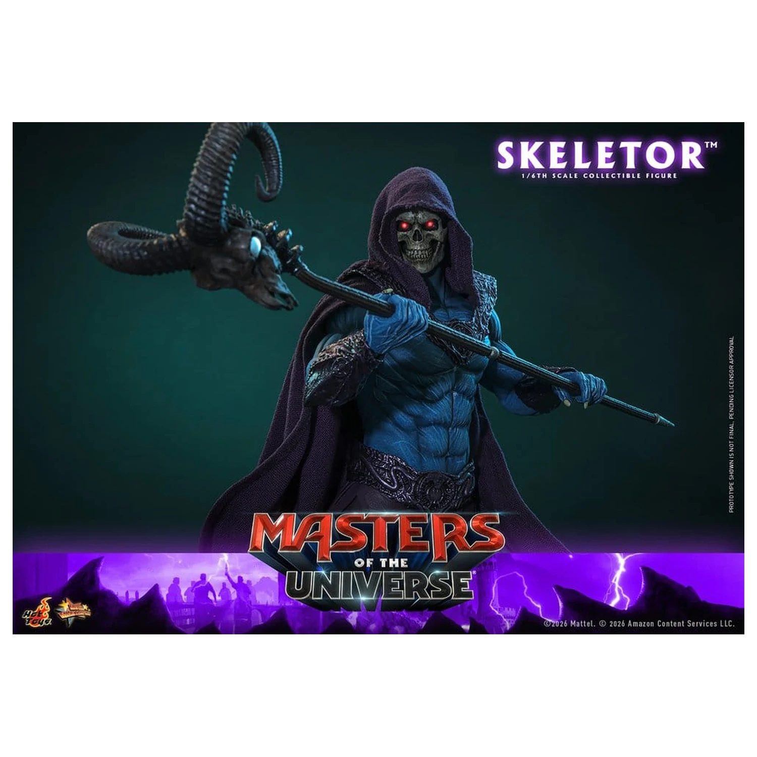 Masters of the Universe Movie Masterpiece Figurka akcji 1/6 Skeletor 31 cm zdjęcie produktu