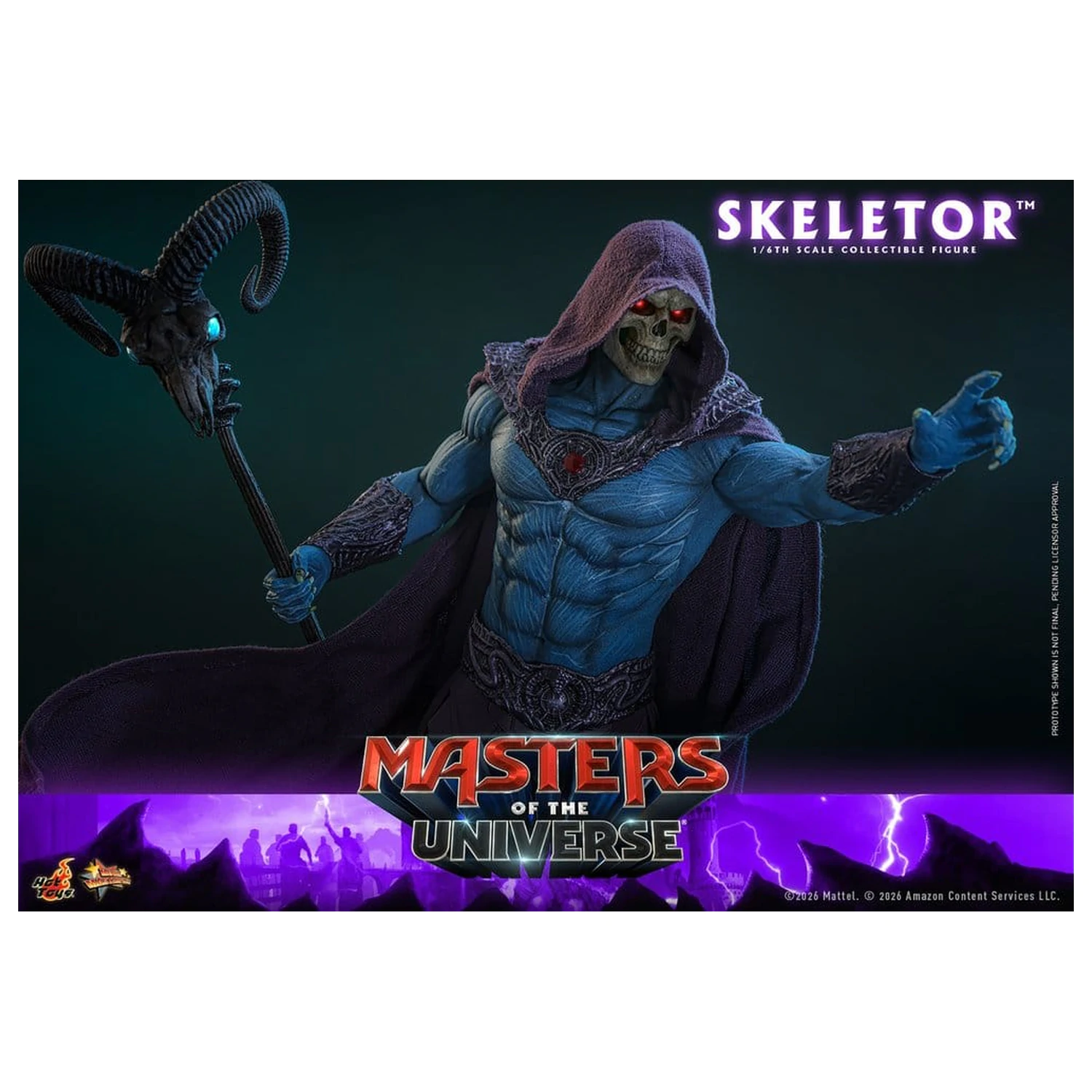 Masters of the Universe Movie Masterpiece Figurka akcji 1/6 Skeletor 31 cm zdjęcie produktu
