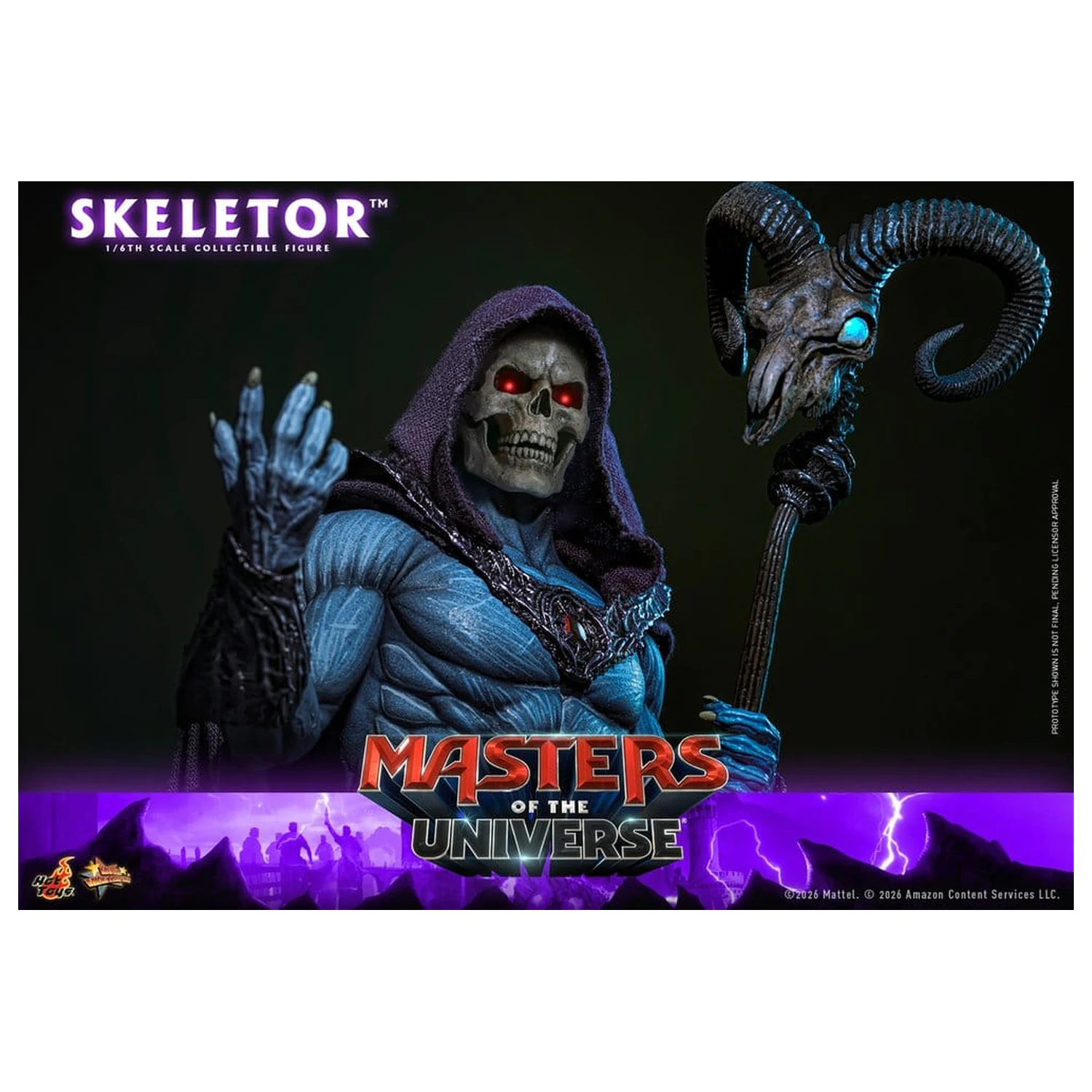 Masters of the Universe Movie Masterpiece Figurka akcji 1/6 Skeletor 31 cm zdjęcie produktu
