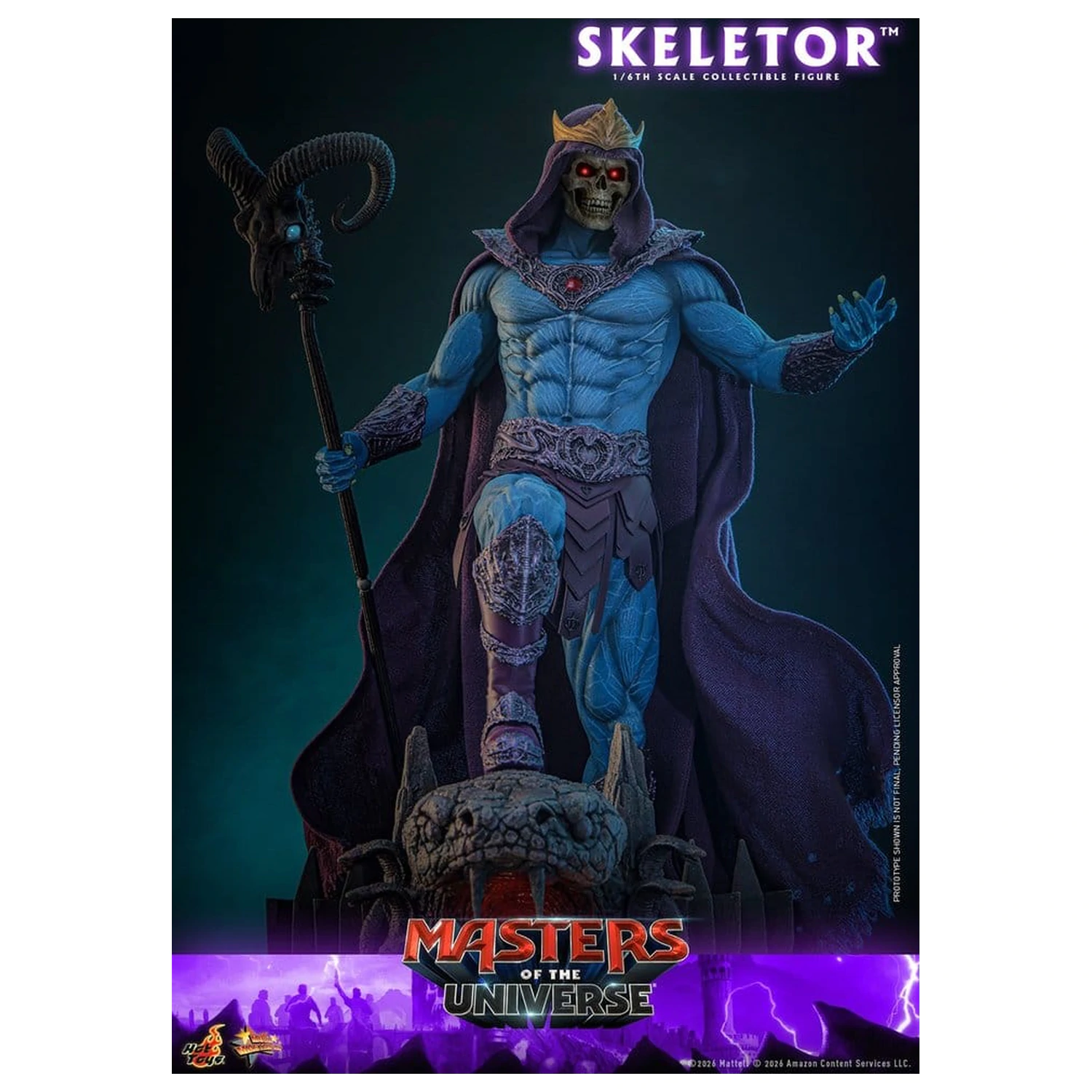 Masters of the Universe Movie Masterpiece Figurka akcji 1/6 Skeletor 31 cm zdjęcie produktu