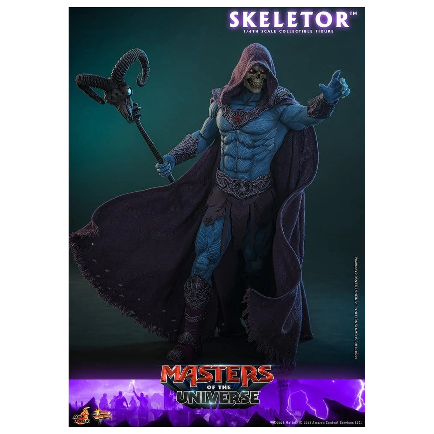 Masters of the Universe Movie Masterpiece Figurka akcji 1/6 Skeletor 31 cm zdjęcie produktu