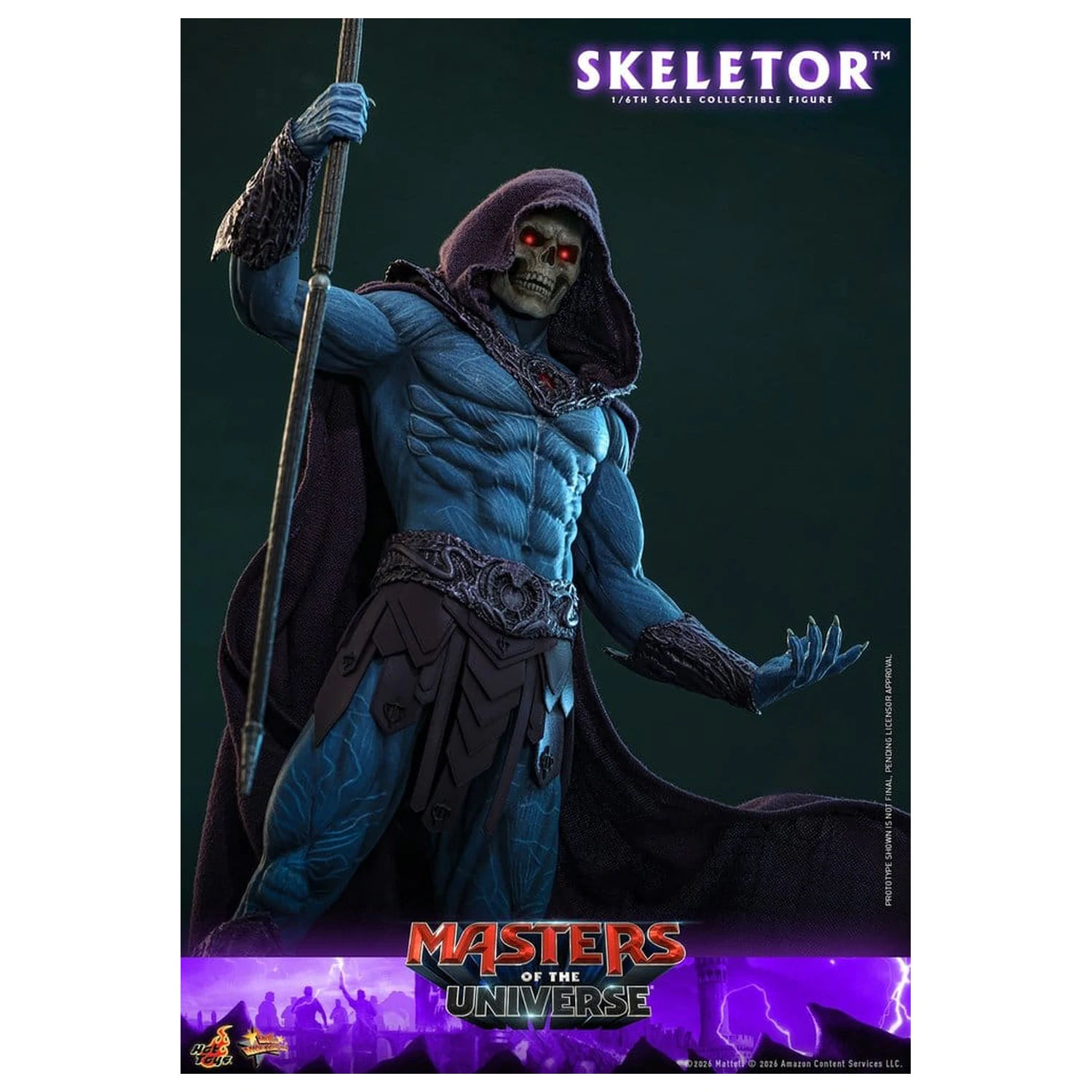 Masters of the Universe Movie Masterpiece Figurka akcji 1/6 Skeletor 31 cm zdjęcie produktu
