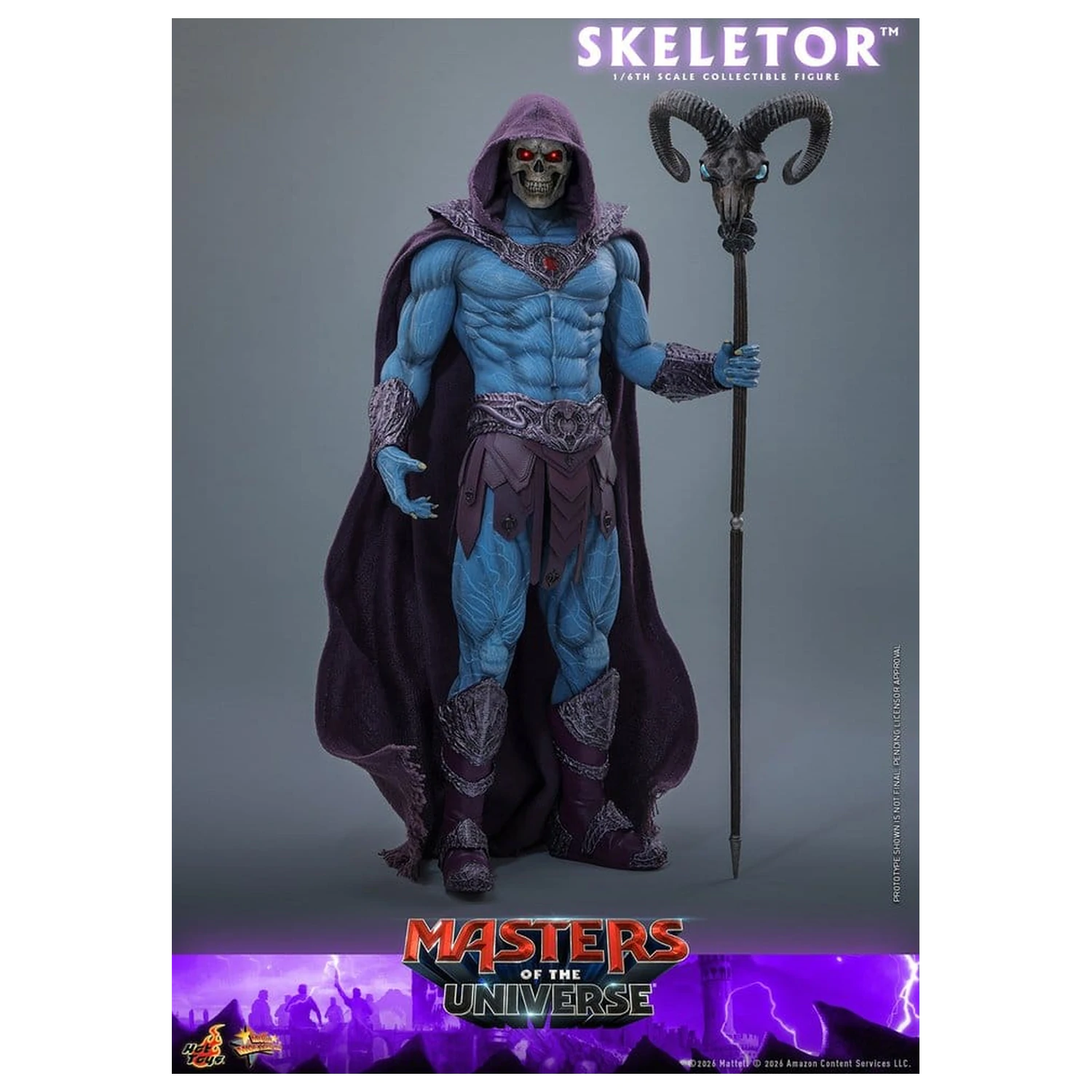Masters of the Universe Movie Masterpiece Figurka akcji 1/6 Skeletor 31 cm zdjęcie produktu