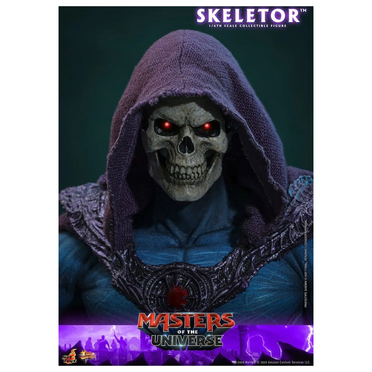 Masters of the Universe Movie Masterpiece Figurka akcji 1/6 Skeletor 31 cm zdjęcie produktu