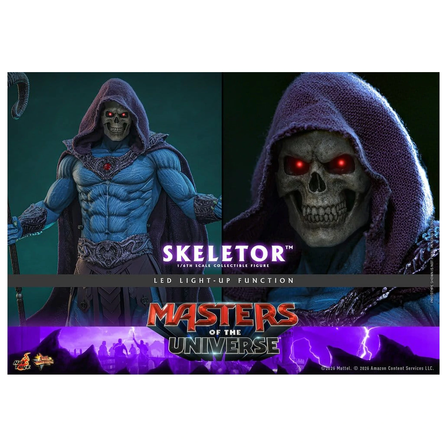 Masters of the Universe Movie Masterpiece Figurka akcji 1/6 Skeletor 31 cm zdjęcie produktu