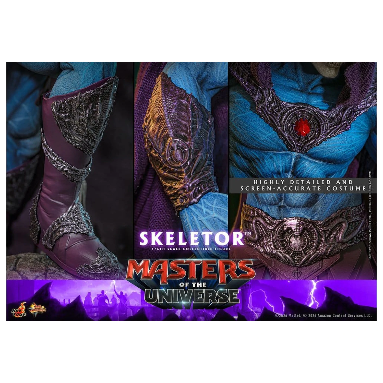 Masters of the Universe Movie Masterpiece Figurka akcji 1/6 Skeletor 31 cm zdjęcie produktu