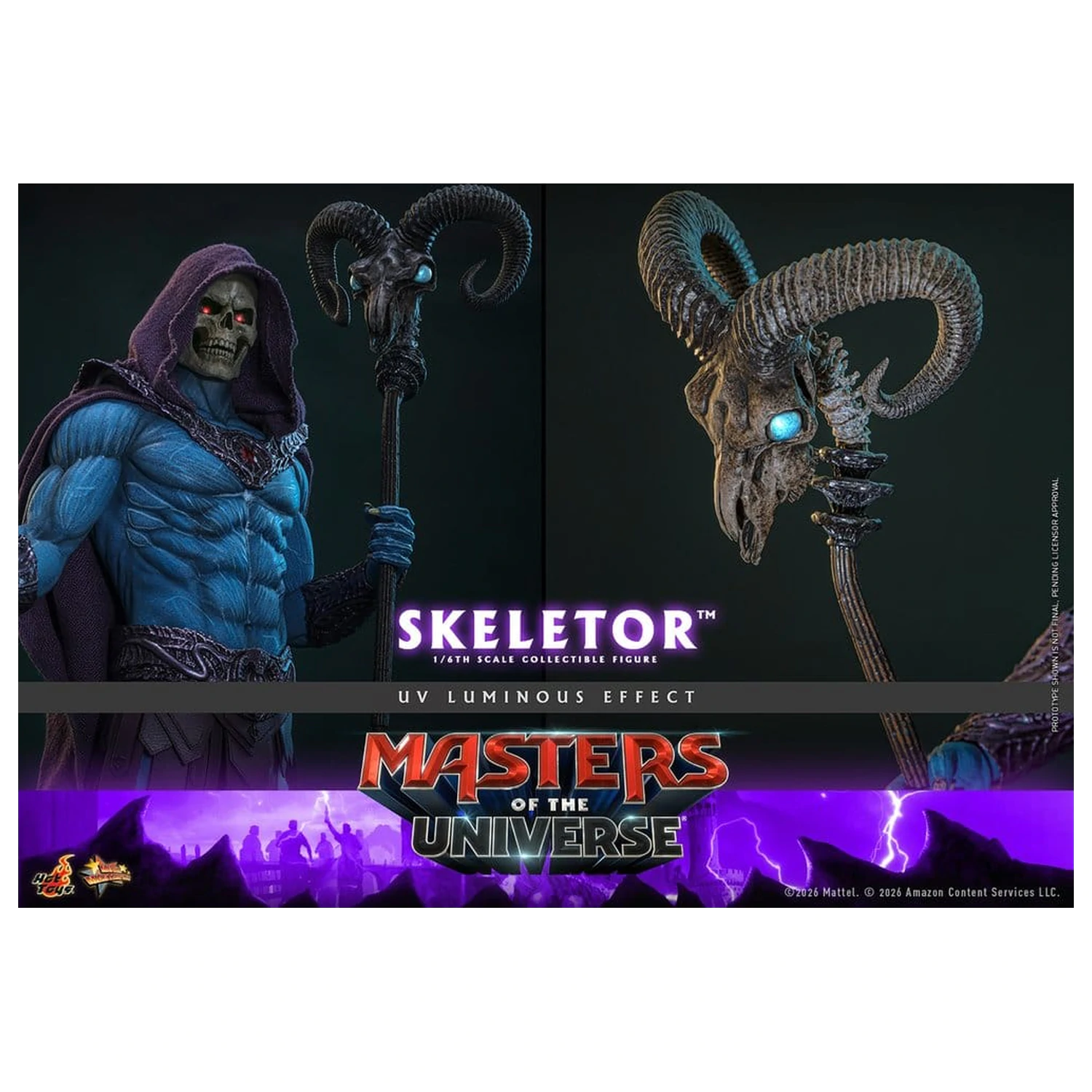 Masters of the Universe Movie Masterpiece Figurka akcji 1/6 Skeletor 31 cm zdjęcie produktu