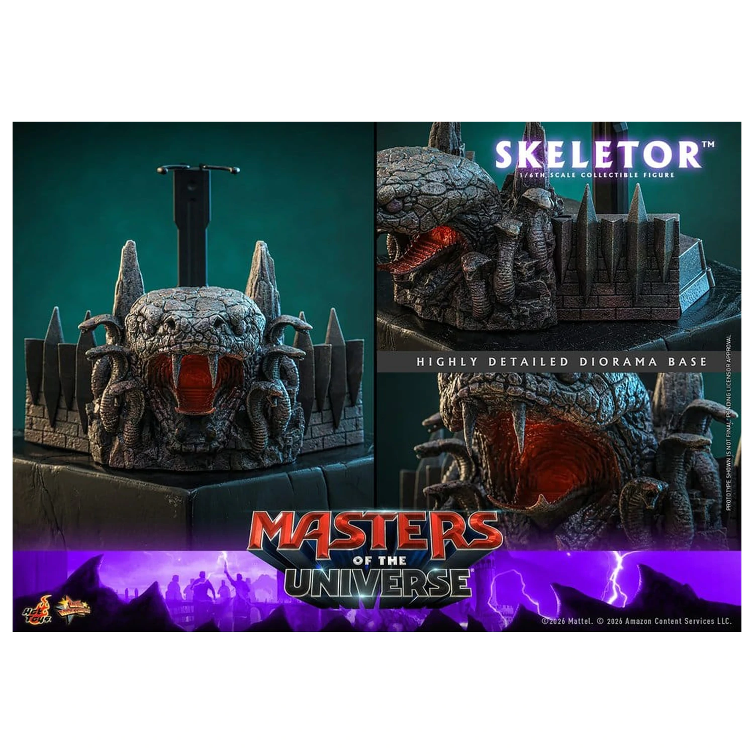 Masters of the Universe Movie Masterpiece Figurka akcji 1/6 Skeletor 31 cm zdjęcie produktu