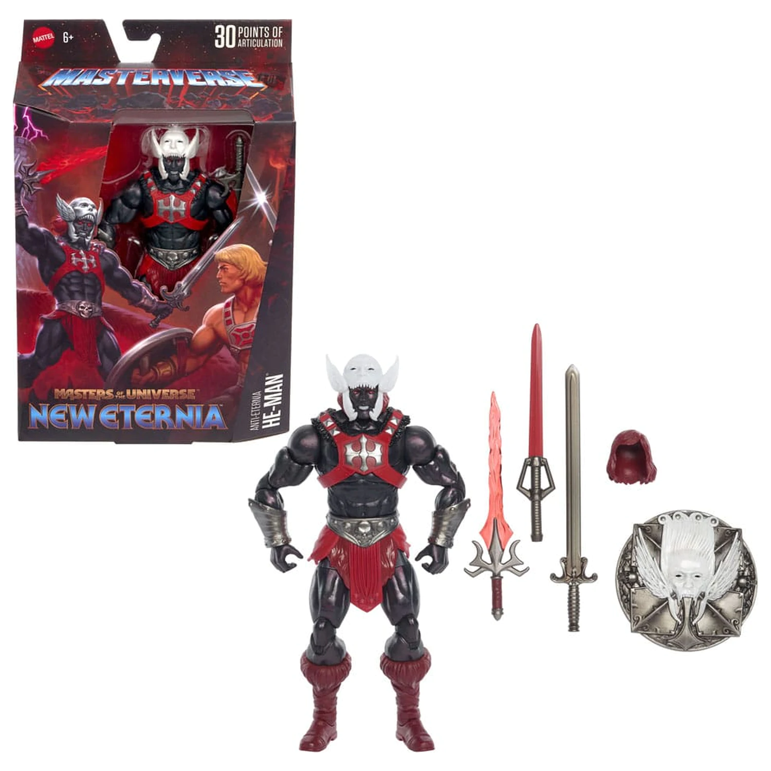 Masters of the Universe: New Eternia Masterverse figurka akcji Anti-Eternia He-Man 18 cm zdjęcie produktu