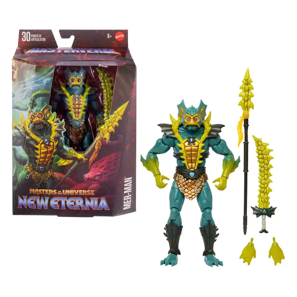 Masters of the Universe: New Eternia Masterverse Figurka Akcji Mer-Man 18 cm zdjęcie produktu