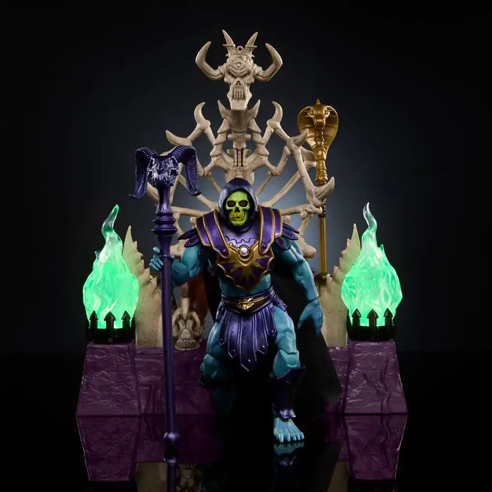 Masters of the Universe: New Eternia Masterverse Figurka Akcji Skeletor & Throne 18 cm zdjęcie produktu