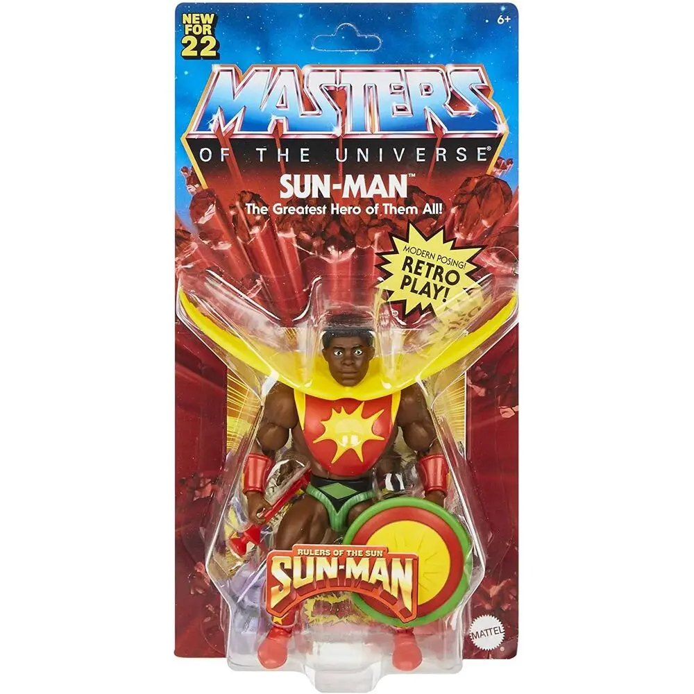 Masters of the Universe Origins figurka akcji 2022 Sun-Man 14 cm zdjęcie produktu