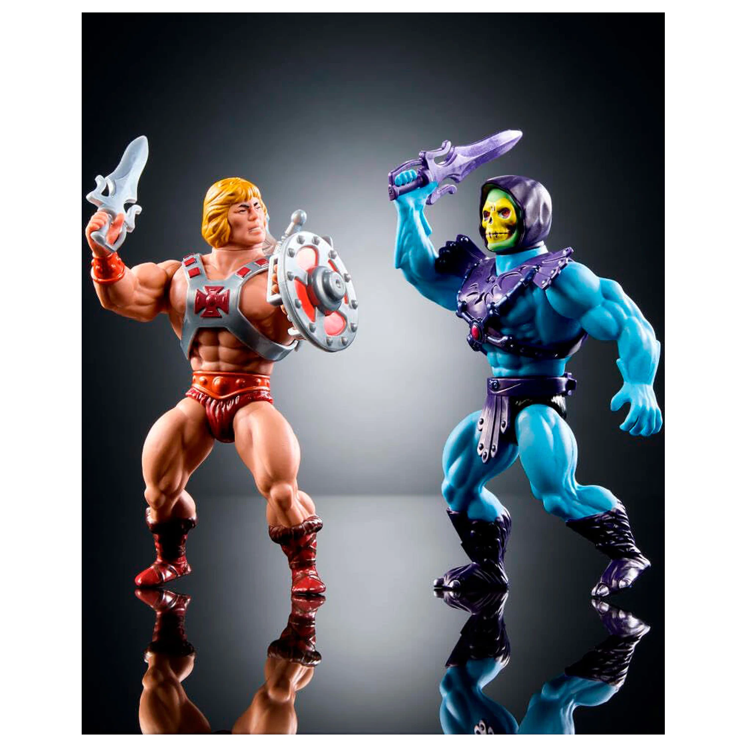 Masters of the Universe Origins 80 Anniversary Mattel He-Man i Skeletor zestaw 2 figurek 14cm zdjęcie produktu