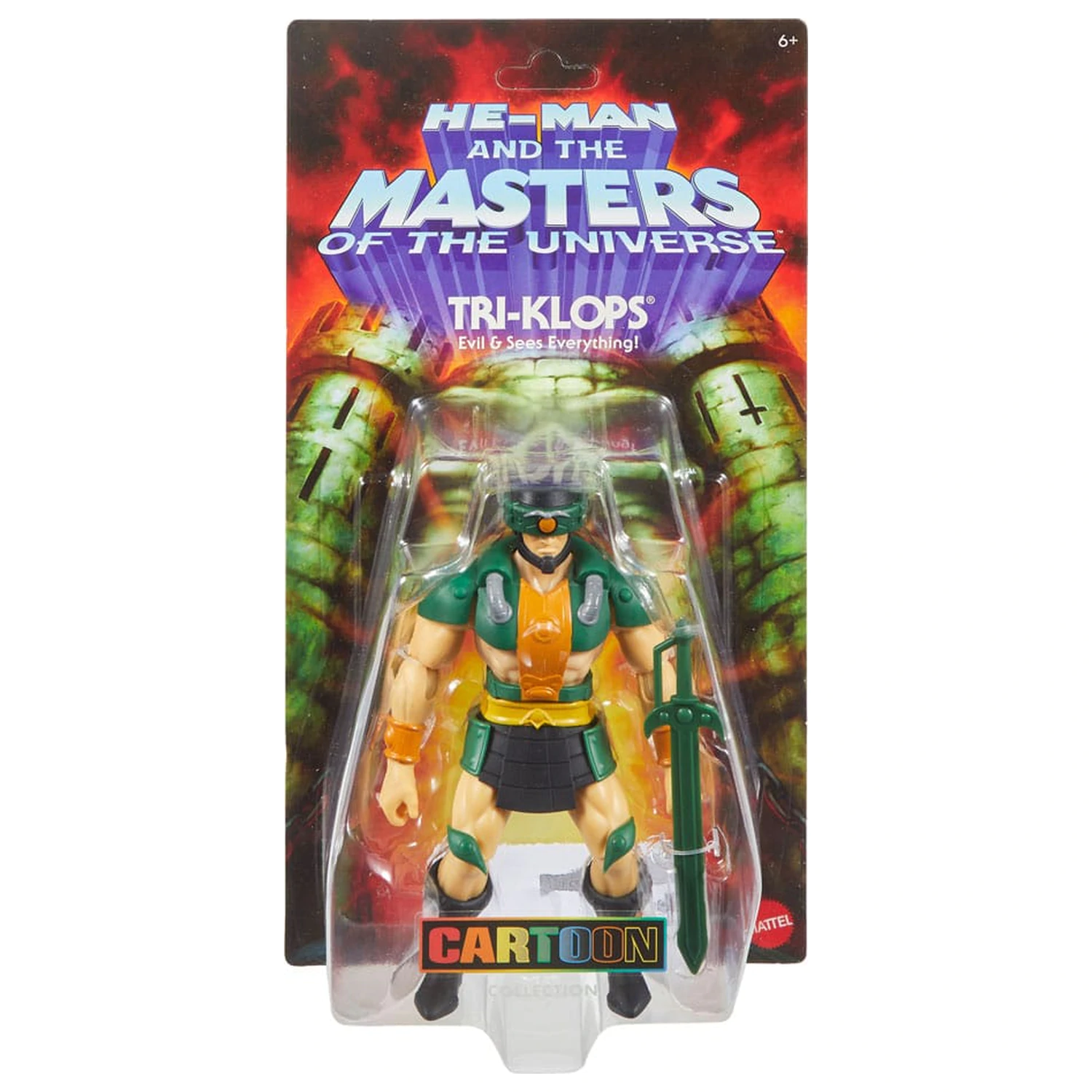 Masters of the Universe Origins figurka akcji Cartoon Collection: Tri-Klops 14 cm zdjęcie produktu
