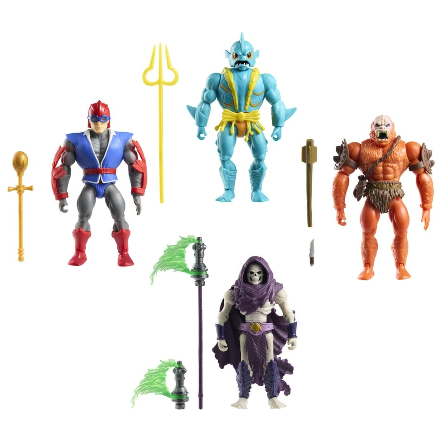 Masters of the Universe Origins Zestaw 4 figurek akcji Battle for Subternia 14 cm zdjęcie produktu