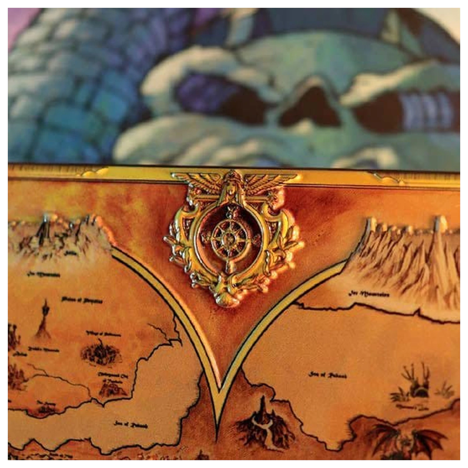 Masters of the Universe Replika Metalowa Mapa Eternii Edycja Limitowana 10 x 15 cm zdjęcie produktu
