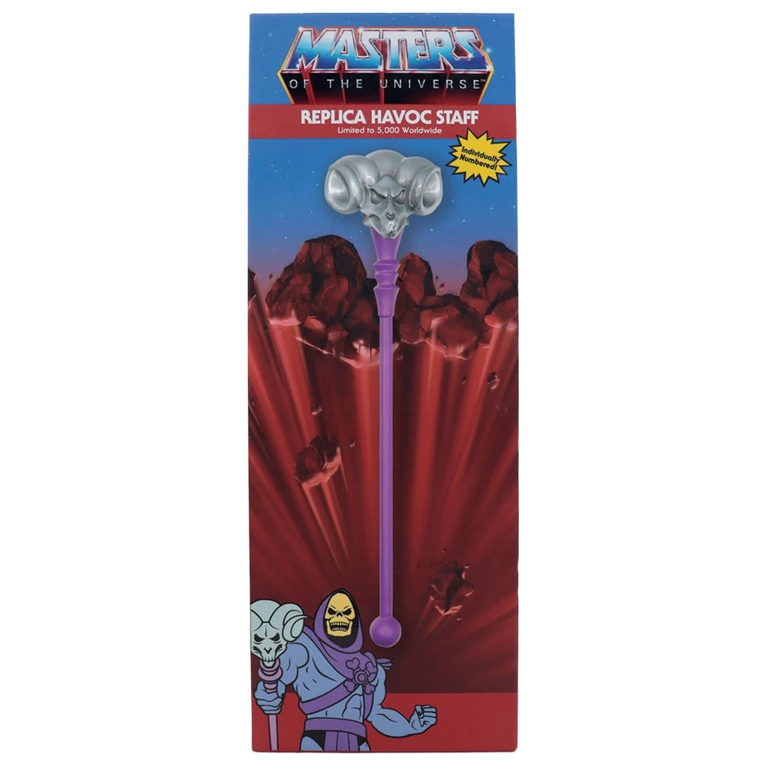 Masters of the Universe Replika Miniaturowa Laska Havoc Edycja Limitowana 18 cm zdjęcie produktu