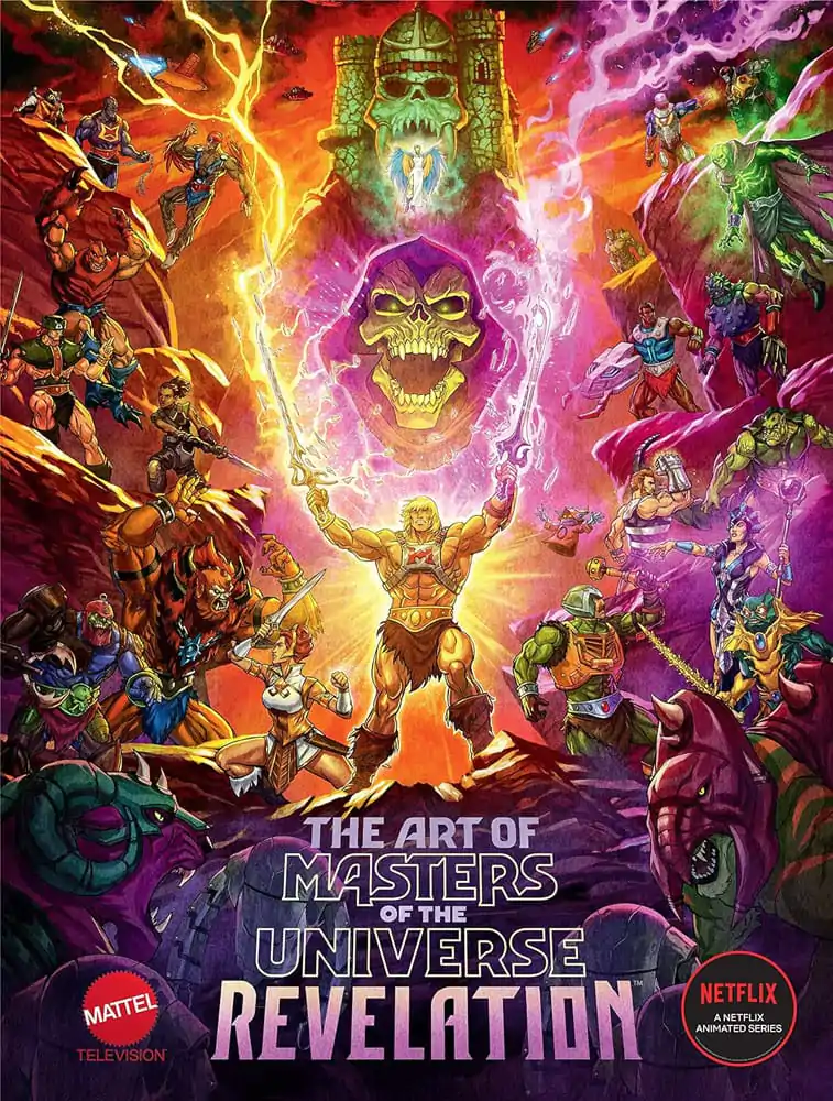 Masters of the Universe Revelation Art Book - Album z grafikami zdjęcie produktu