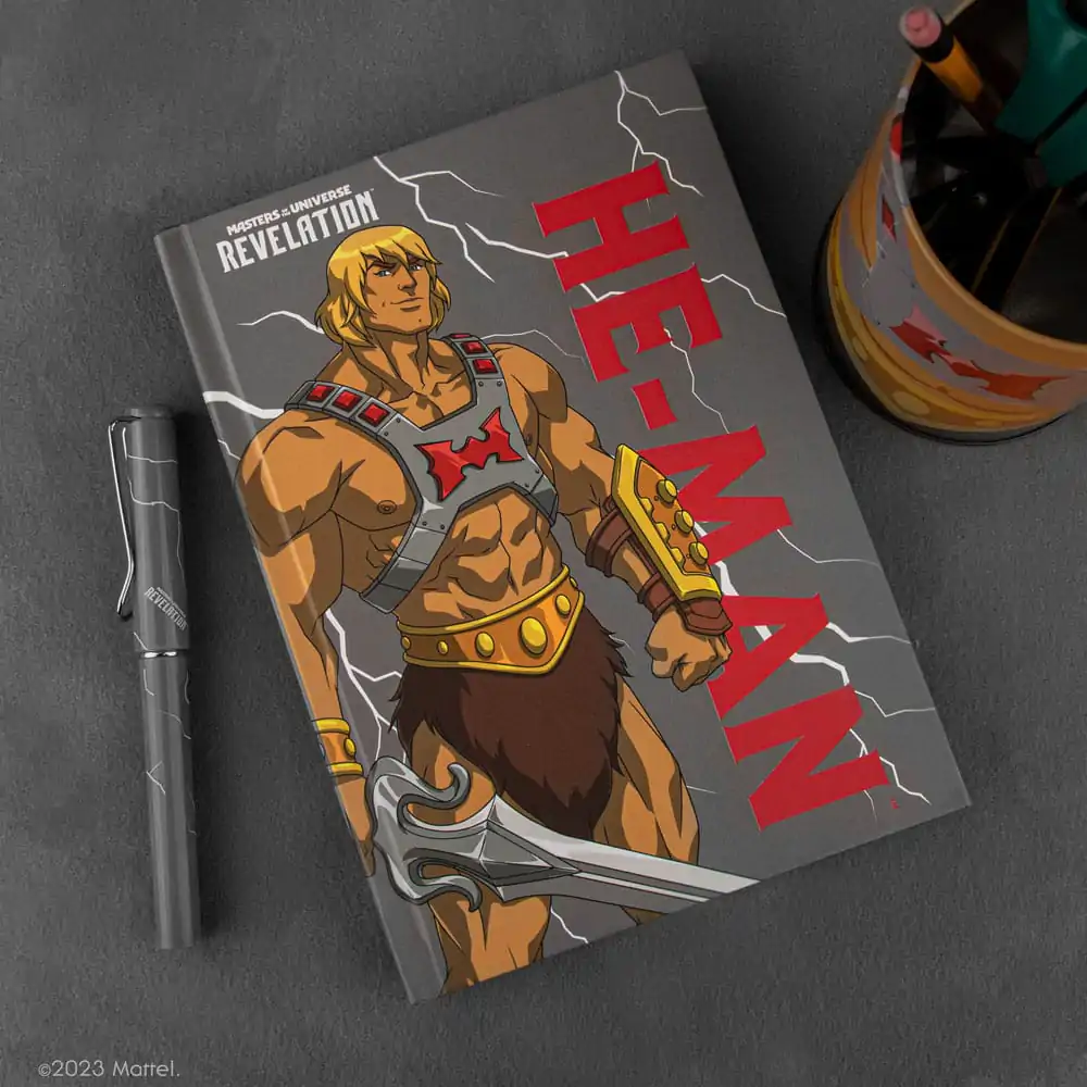Masters of the Universe - Revelation: He-Man Thunder Deluxe Zestaw Notatnika (notatnik + długopis) zdjęcie produktu