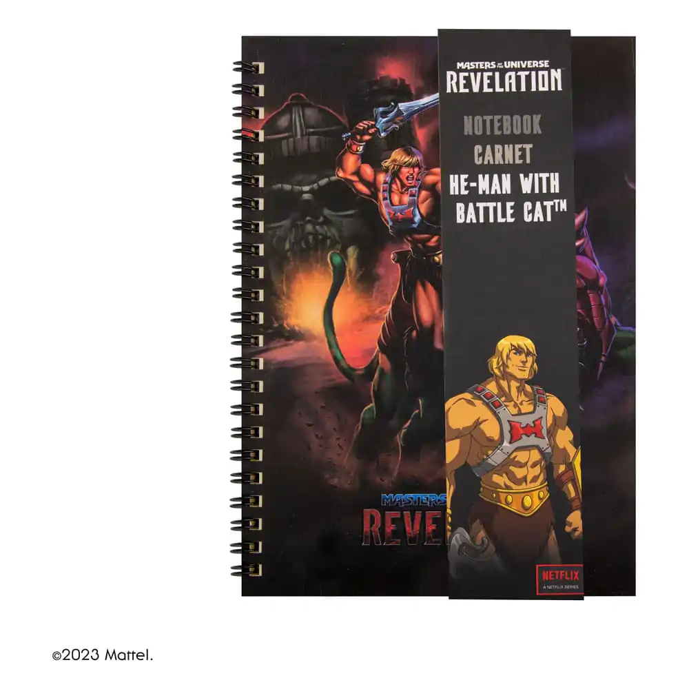 Masters of the Universe - Revelation: He-Man z Battle Cat Notatnik zdjęcie produktu