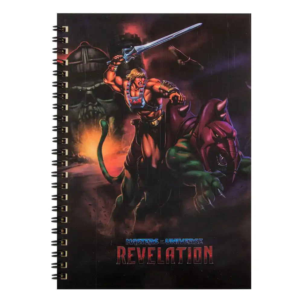 Masters of the Universe - Revelation: He-Man z Battle Cat Notatnik zdjęcie produktu