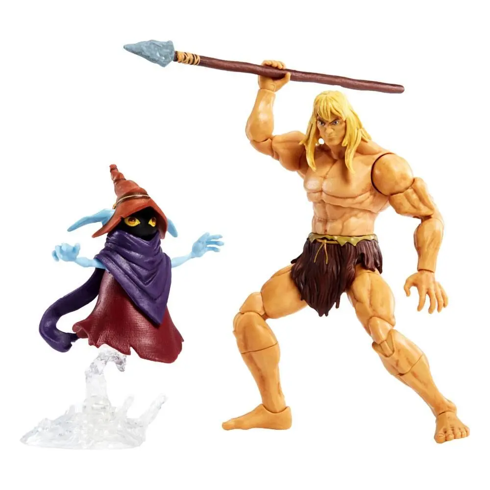 Masters of the Universe: Revelation Masterverse Figurki akcji 2022 Deluxe Savage He-Man & Orko 18 cm zdjęcie produktu
