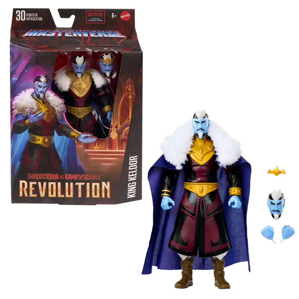 Masters of the Universe: Revolution Masterverse Figurka Akcji Król Keldor 18 cm zdjęcie produktu