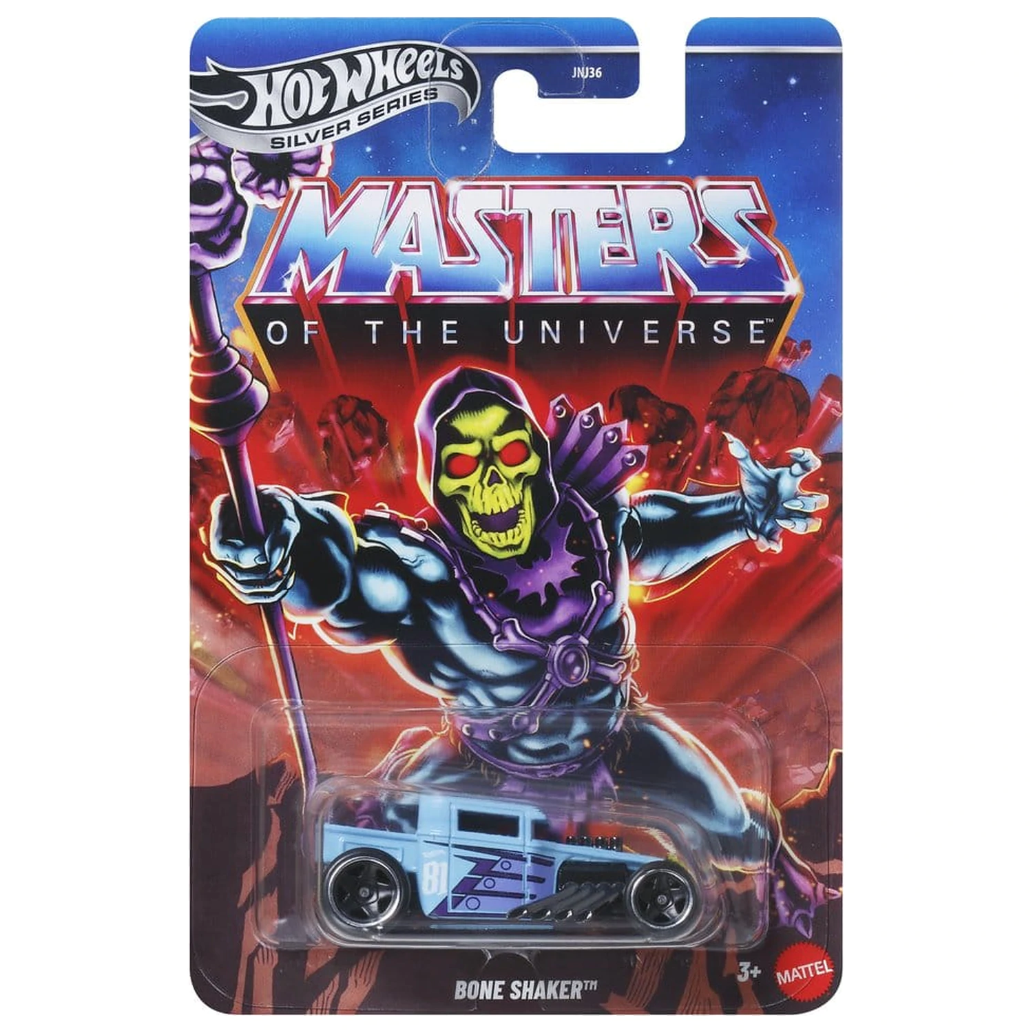 Masters of the Universe Silver Series Die-Cast Pojazd 1/64 Bone Shaker zdjęcie produktu