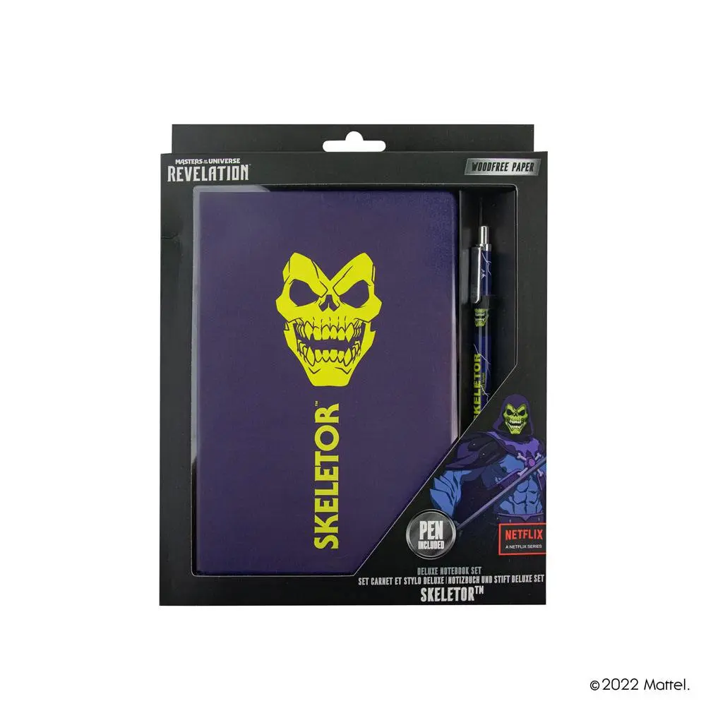 Notatnik Masters of the Universe z długopisem Skeletor zdjęcie produktu