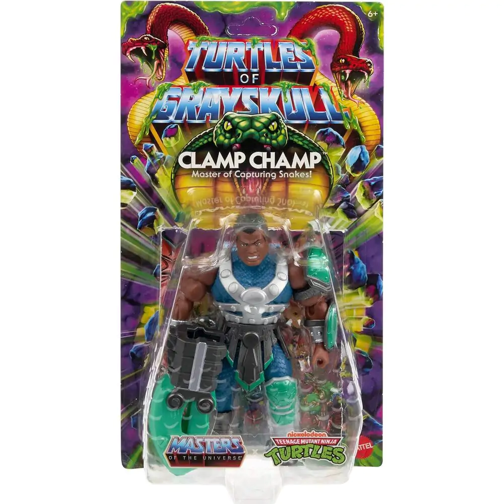 Masters of the Universe Turtles of Grayskull Clamp Champ figurka 14 cm zdjęcie produktu