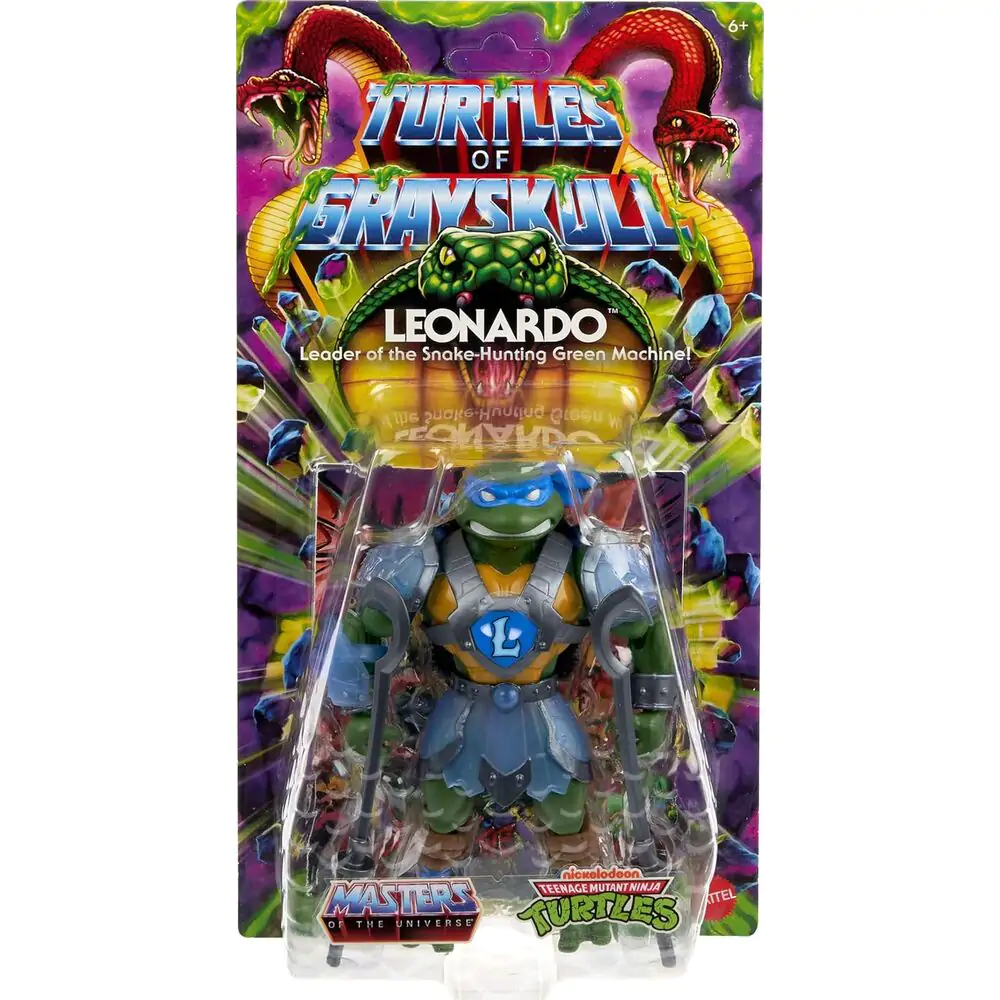 Masters of the Universe Turtles of Grayskull Figurka Leonardo 14 cm zdjęcie produktu