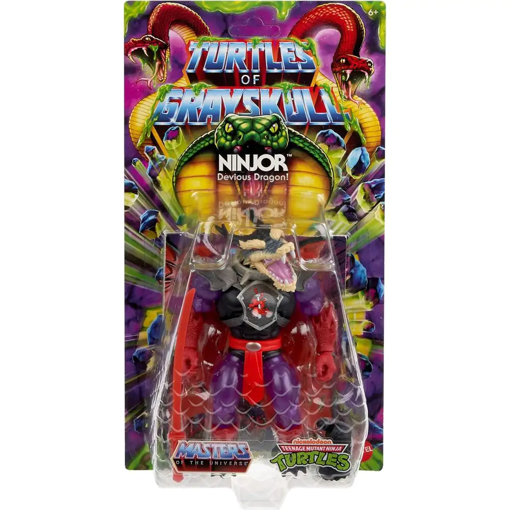 Masters of the Universe Turtles of Grayskull Zmutowana figurka Ninjor 14 cm zdjęcie produktu