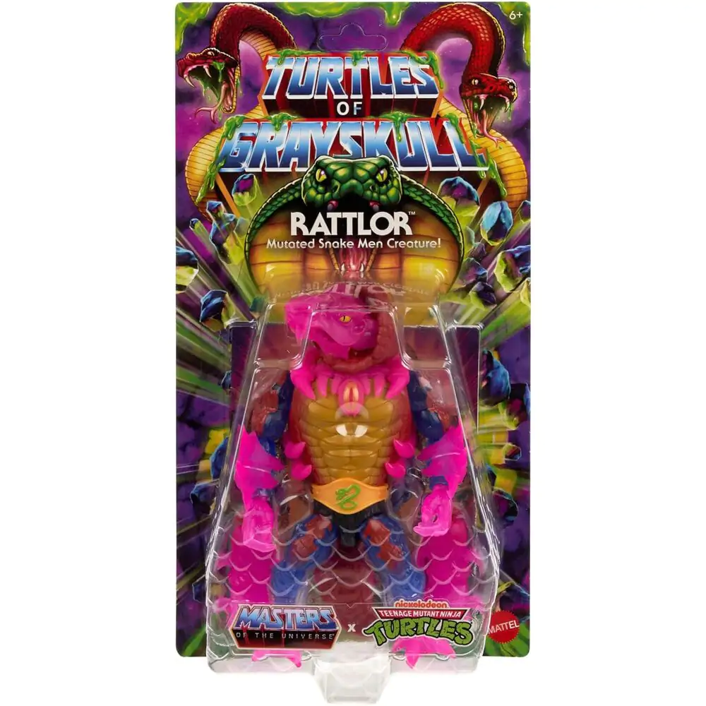 Masters of the Universe Turtles of Grayskull Rattlor figurka 14 cm zdjęcie produktu