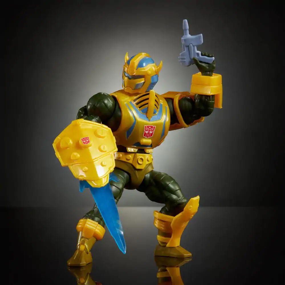 Masters of the Universe x Transformers Figurka Akcji Bumblebee Armor Man-At-Arms heo European Exclusive 14 cm zdjęcie produktu
