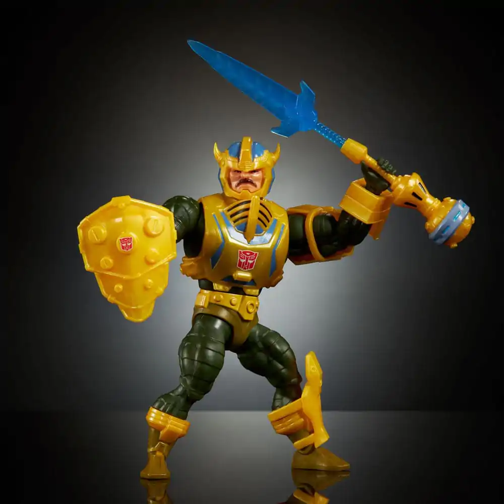 Masters of the Universe x Transformers Figurka Akcji Bumblebee Armor Man-At-Arms heo European Exclusive 14 cm zdjęcie produktu