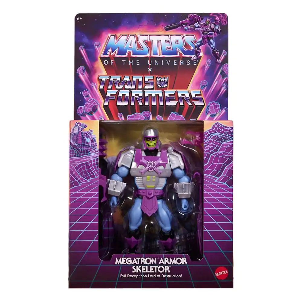 Masters of the Universe x Transformers Figurka akcji Megatron Zbroja Skeletor heo European Exclusive 14 cm zdjęcie produktu