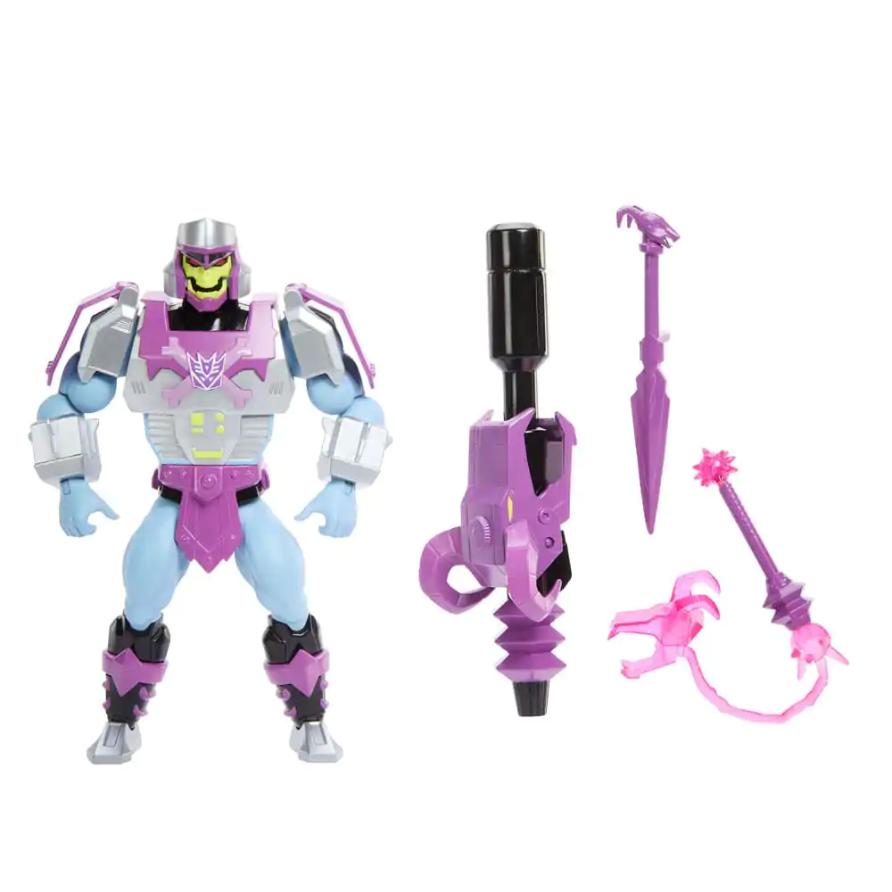 Masters of the Universe x Transformers Figurka akcji Megatron Zbroja Skeletor heo European Exclusive 14 cm zdjęcie produktu